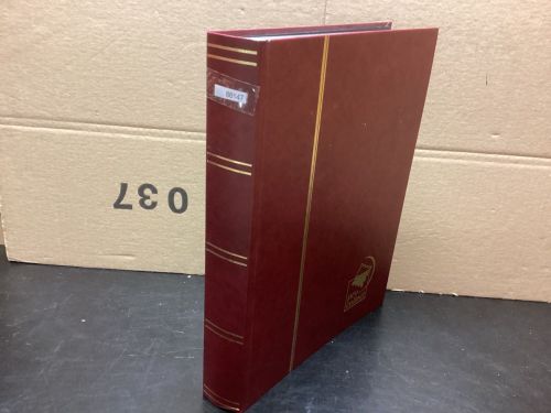 Briefmarkenalbum Einsteckalben  DIN A4 48 Seiten schwarz gebraucht