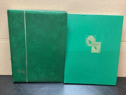 Einsteckalben  Briefmarkenalben  4 Stück weiß  gebraucht