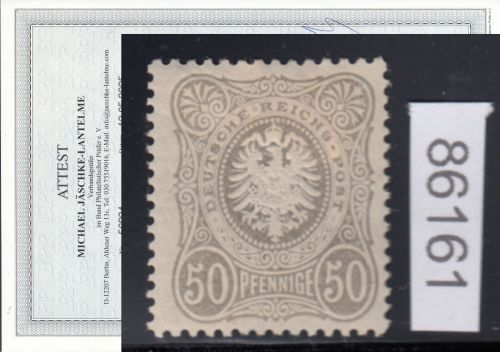 DR 1875, Mich.-Nr.: 36 a * geprüft  Attest