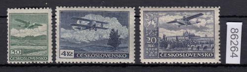 Tschechoslowakei 1930 ** 303+307+310 B