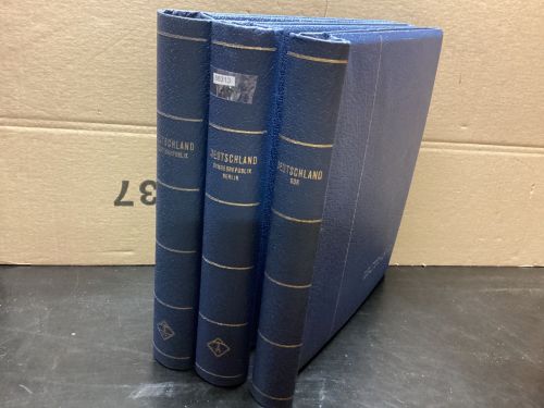 Leuchtturm Klemmbinder Aufdruck   3 Stück gebraucht