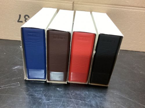 Brief -Album  4 Stück   Zweilochsystem  Druckknopfverschluss für  Briefe