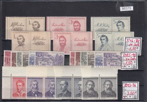 Tschechoslowakei 1940er-1960er  ** kleines Lot