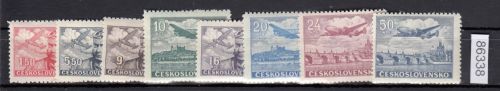 Tschechoslowakei 1946 ** 493-500  Flugpost