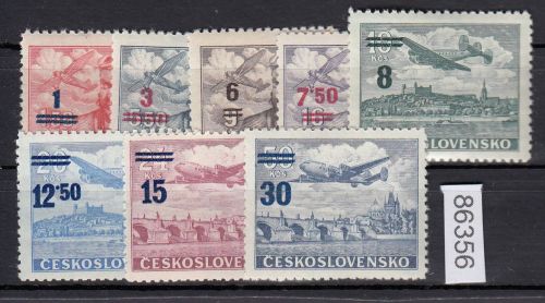 Tschechoslowakei 1949 ** 586-593