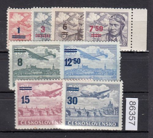 Tschechoslowakei 1949 ** 586-593