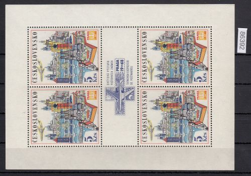 Tschechoslowakei 1967, Mich.-Nr.: 1744  **  Kleinbogen