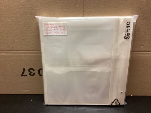 Schaubek Einsteckblätter  2 Taschen beidseitig  15 Stück gebraucht