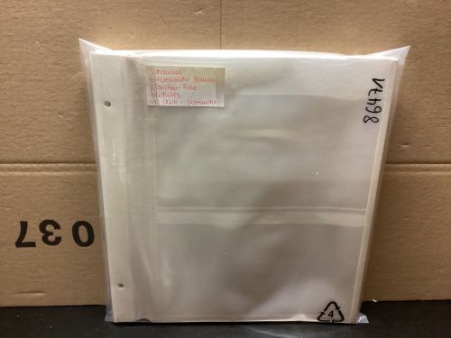 Schaubek Einsteckblätter  2 Taschen beidseitig  15 Stück gebraucht