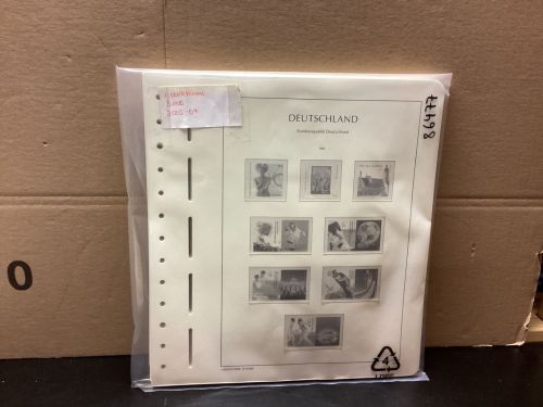 Leuchtturm Bund 2005-09 Vordrucke mit Klemmtaschen gebraucht