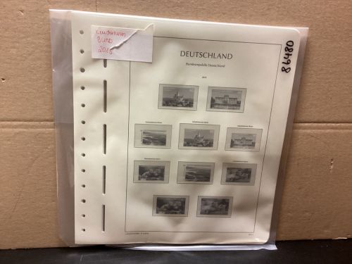 Leuchtturm Bund 2015 Vordrucke mit Klemmtaschen gebraucht
