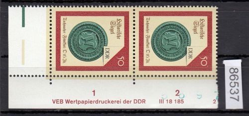 DDR 1988, Mich.-Nr.: 3159  ** DV FN 2   Eckrand  Druckvermerk