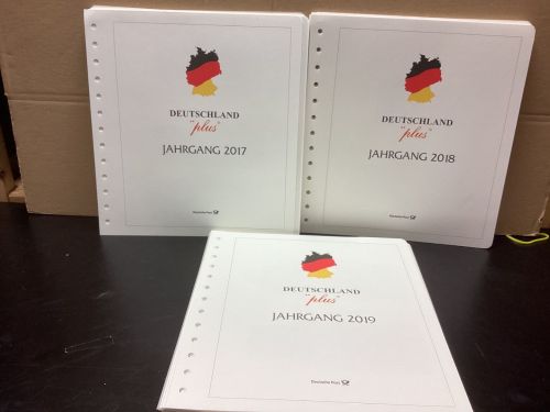 Leuchtturm  Deutschland plus Ecken Bund  2017-19 Vordrucke  gebraucht