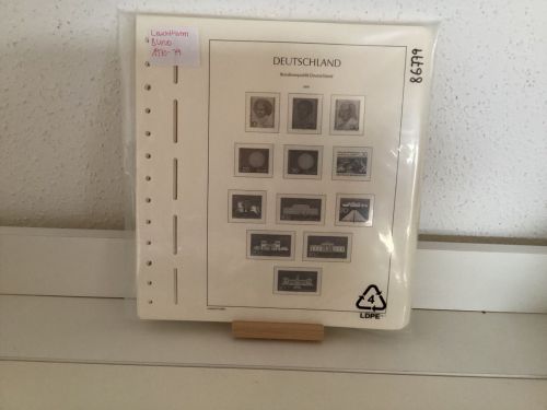 Leuchtturm Bund 1970-79 Vordrucke mit Klemmtaschen gebraucht