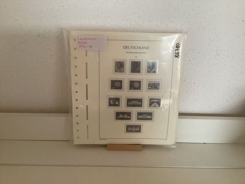 Leuchtturm Bund 1970-79 Vordrucke mit Klemmtaschen gebraucht