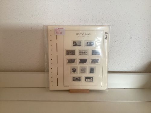 Leuchtturm Bund 1980-89 Vordrucke mit Klemmtaschen gebraucht