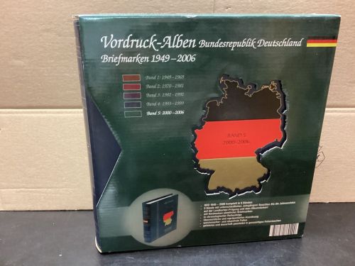 Vordrucke Bund 2000-06  Band 5 Falzlos Vordruckalben  gebraucht