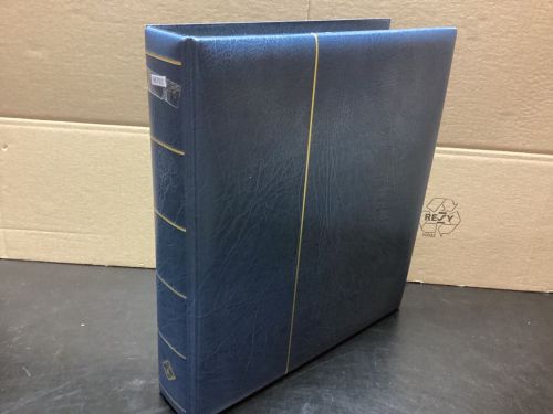Leuchtturm Schraubbinder  wattiert blau leer