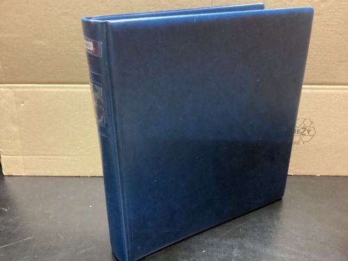 Lindner Ringbinder (18 Ringe) 1 mal gebraucht leer blau