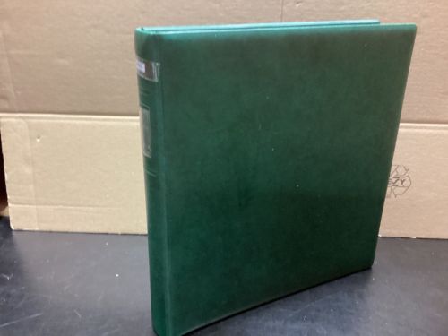 Lindner Ringbinder (18 Ringe) 1 mal gebraucht leer grün