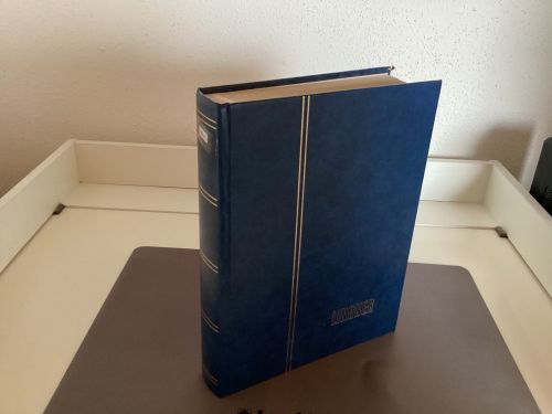 Briefmarkenalbum Einsteckalben  DIN A4 60 Seiten weiß gebraucht