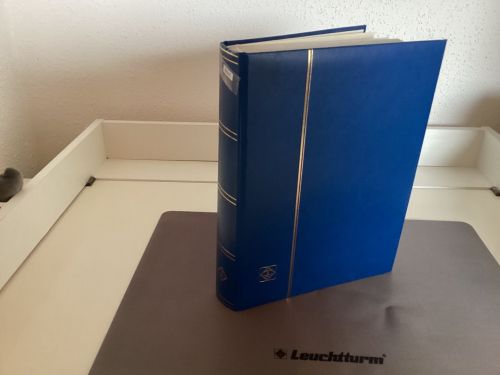Briefmarkenalbum Einsteckalben DIN A4 64 Seiten weiß    gebraucht