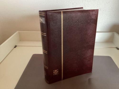 Briefmarkenalbum Einsteckalben DIN A4 64 Seiten weiß    gebraucht