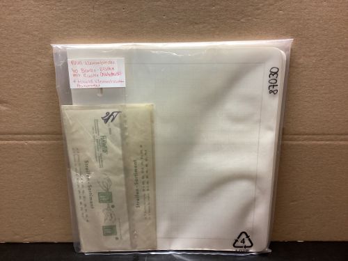 Schaubek 40 Einsteckblätter Blanko Netzdruck + Klemmtaschen neuwertig