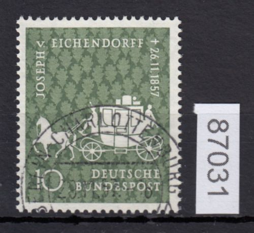 Bund 1957, Mich.-Nr.: 280 LUXUS Gestempelt  Berlin Charlottenburg