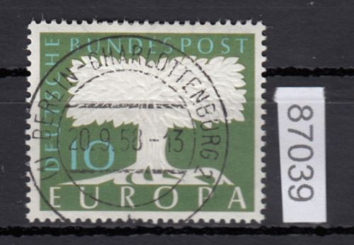 Bund 1958, Mich.-Nr.: 294 LUXUS gestempelt+gummi   Berlin - Charlottenburg
