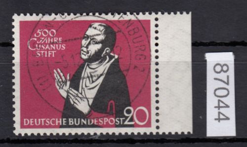 Bund 1958, Mich.-Nr.: 301 LUXUS Gestempelt+gummi  Berlin-Charlottenburg