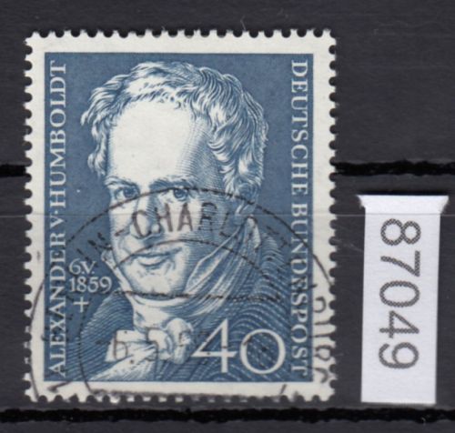 Bund 1959, Mich.-Nr.: 309 LUXUS gest. + gummi + Ersttag  Berlin Charlottenburg