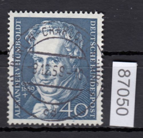 Bund 1959, Mich.-Nr.: 309 LUXUS gestempelt  Berlin Charlottenburg