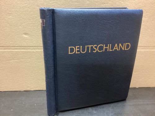 KABE Klemmbinder  gebraucht Leer blau  Aufschrift DEUTSCHLAND