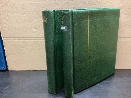 KABE Klemmbinder 2 Stück gebraucht Leer grün  LESEN
