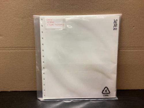 SAFE GARANT Einsteckblätter 12 Stück weiß  1 Tasche  gebraucht