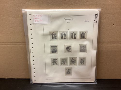 KABE  Berlin 1970-79 Vordrucke  gebraucht