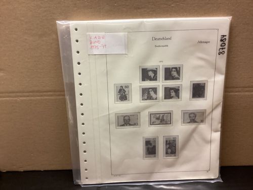 KABE  Bund 1975-79 Vordrucke  gebraucht