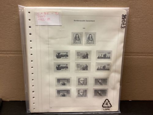 KABE Bi-Collect Bund 1985-89 Vordrucke  gebraucht