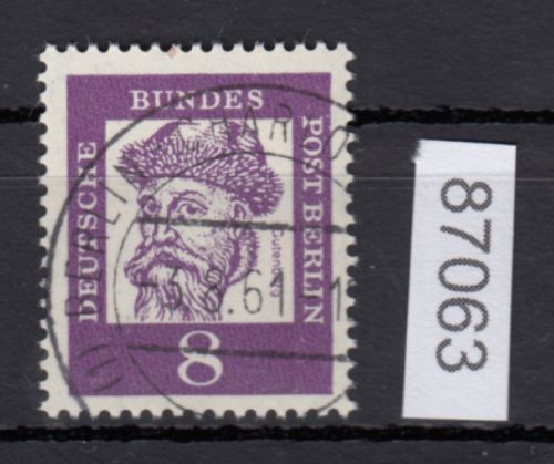 Berlin 1961, Mich.-Nr.: 201 LUXUS Vollst + Gummi  Ersttag  Berlin-Charlottenburg