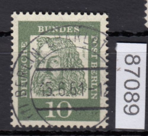 Berlin 1961, Mich.-Nr.: 202 LUXUS Vollst Ersttag  Berlin-Charlottenburg