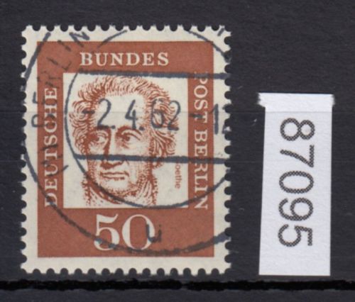 Berlin 1961, Mich.-Nr.: 208 LUXUS Vollst + Gummi  Berlin-Charlottenburg