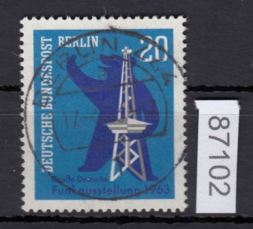 Berlin 1963, Mich.-Nr.: 232 LUXUS Vollstempel  Zentrisch  Berlin  Stempel