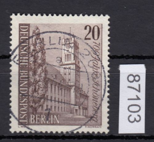 Berlin 1964, Mich.-Nr.: 233 LUXUS Vollstempel  Zentrisch  Berlin  Stempel