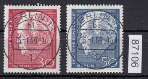 Berlin 1967, Mich.-Nr.: 314+315 LUXUS Vollst + Gummi  Berlin  Stempel