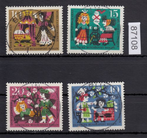 Berlin 1964, Mich.-Nr.: 237-240 LUXUS Vollstempel   Berlin   Stempel