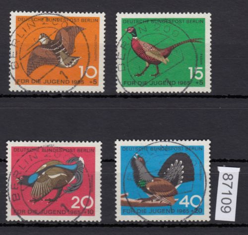 Berlin 1965, Mich.-Nr.: 250-253 LUXUS Vollstempel   Berlin   Stempel