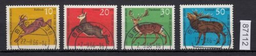 Berlin 1966, Mich.-Nr.: 291-294 LUXUS Vollstempel   Berlin   Stempel