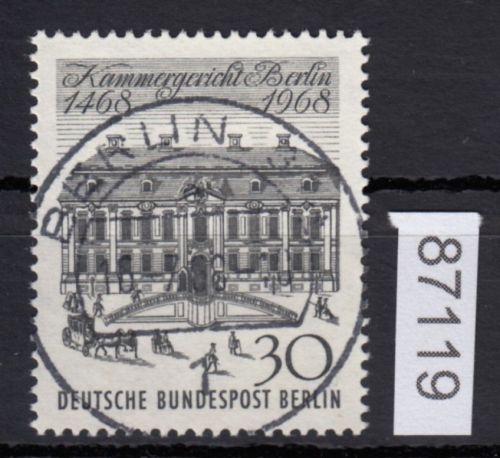 Berlin 1968, Mich.-Nr.: 320 LUXUS Vollstempel   Berlin   Stempel