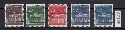 Berlin 1966, Mich.-Nr.: 286-290 LUXUS Vollstempel   Berlin   Stempel
